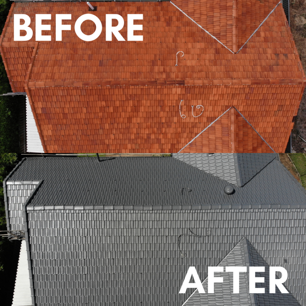 What can you expect from our roof painting & roof restoration services?