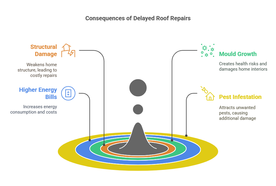 Dangers of Delaying Roof Repairs