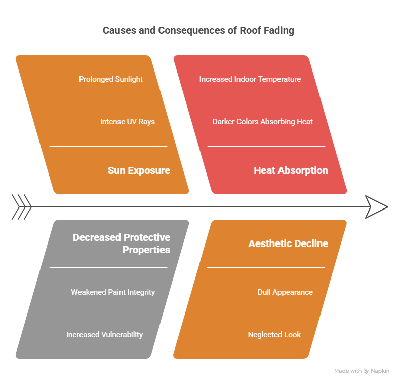 Fading or Discoloration