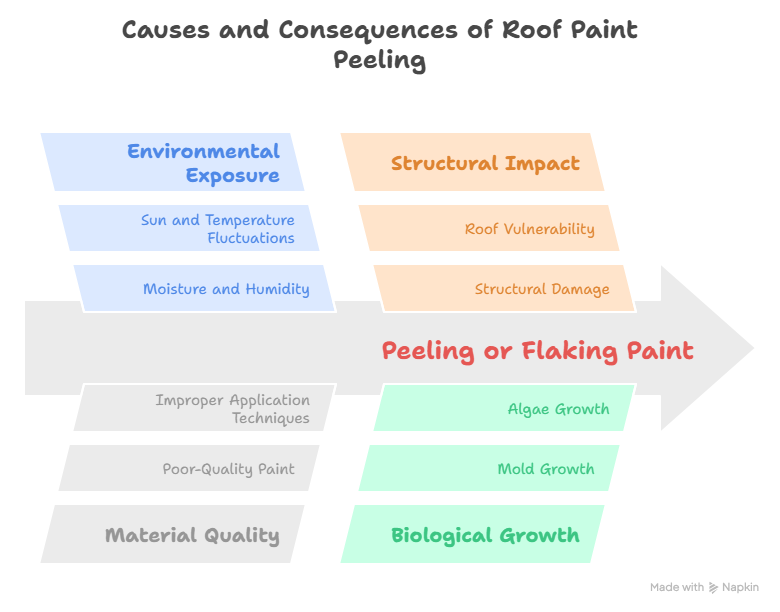 Peeling or Flaking Paint
