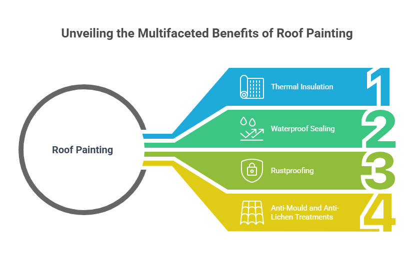 Residential Roof Painting