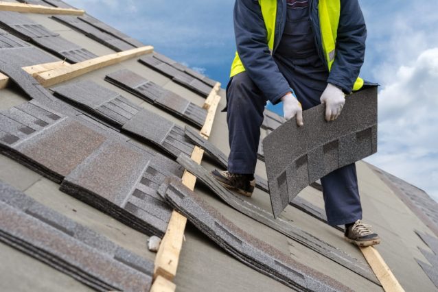 Roofer Restoring Roof — URB’n Roofing In Gumdale, QLD